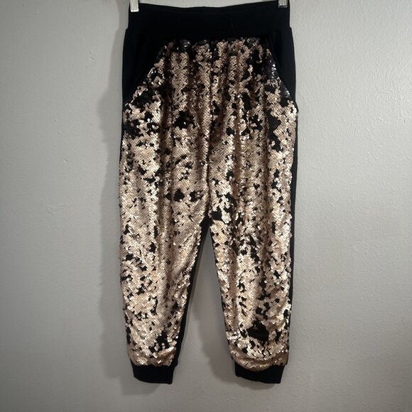 Zumba Wear Jogger Womens Extra Small Sequin Ankle Pullon Pants - Picture 1 of 7